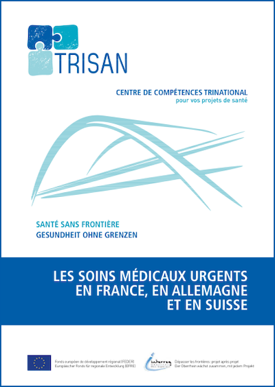 Couverture du cahier thématique "Les soins médicaux urgents en France, en Allemagne et en Suisse"
