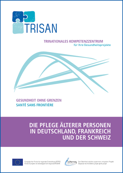 Cover des Themenhefts "Die Pflege älterer Personen in Deutschland, Frankreich und der Schweiz"