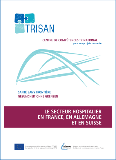 Couverture du cahier thématique "Le secteur hospitalier en France, en Allemagne et en Suisse"
