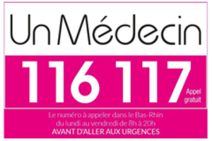 Logo "Un Médecin 116 117"